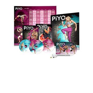 Chalene Johnson's PiYo Base Kit 3 DVD Workout with Exercise Videos+Fitness Tools